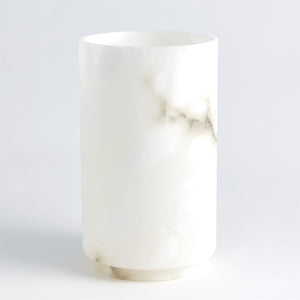 Landon Alabaster Cylinder Vase