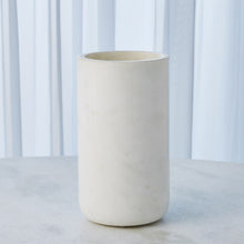 Load image into Gallery viewer, Elle Marble Vase, White