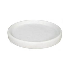 Load image into Gallery viewer, Chelsea Round White Marble Tray