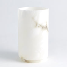 Load image into Gallery viewer, Landon Alabaster Cylinder Vase