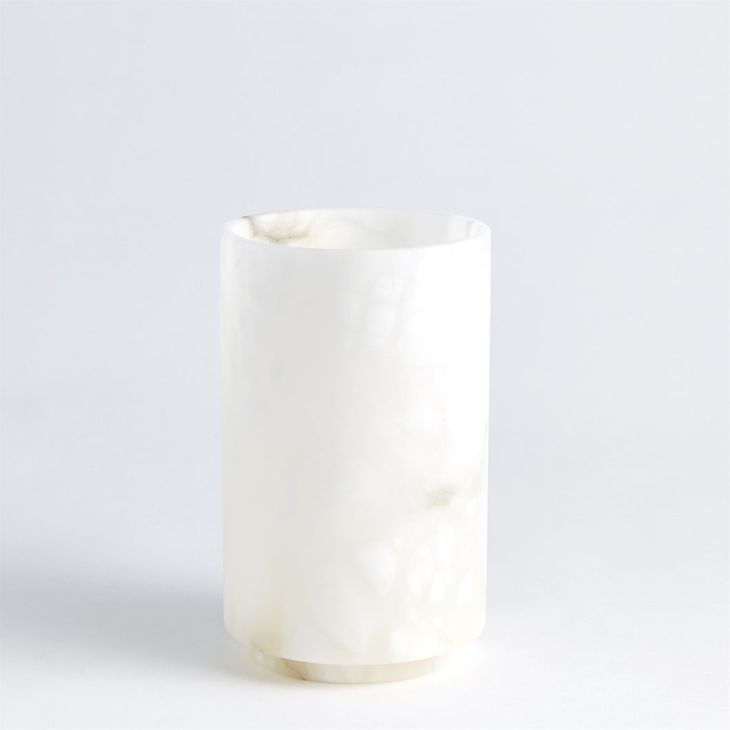 Landon Alabaster Cylinder Vase